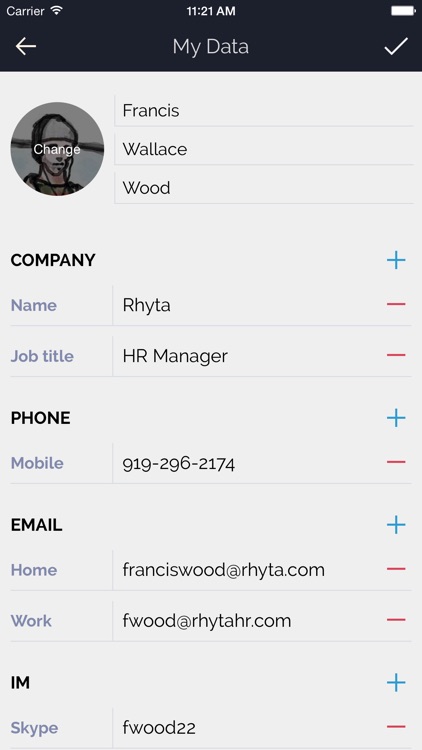 Share My Contact screenshot-3