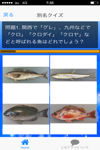お魚クイズ screenshot 2