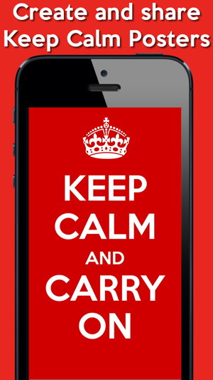 Keep Calm Poster Generator FREE