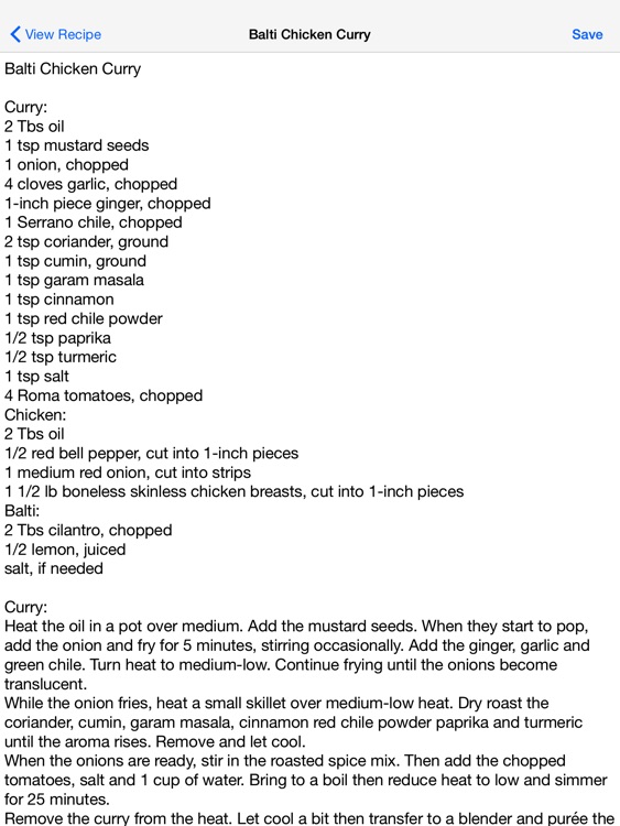 Recipe Organizer screenshot-4