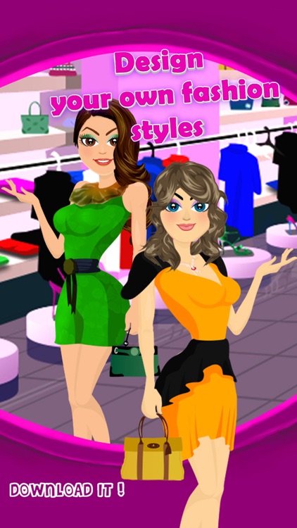 Awesome Fashion Girl Dress Up Maker Free - Fun Shopping Home & Beauty Salon