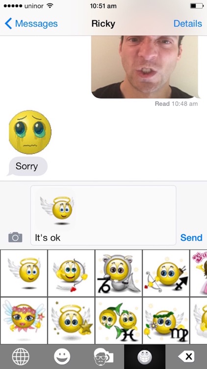 Selfie Keyboard screenshot-3