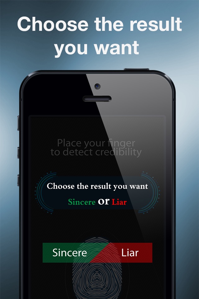 Lier Detector - analyse and detect who is lying screenshot 2