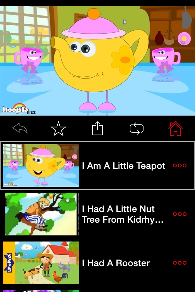 GoSongs - Kids Songs Ultimate YouTube Collection screenshot 2