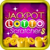 Jackpot Lotto Scratchers - Lucky Party, Egyptian, Texas, Beach & Grand Prix Edition Magic Lottery
