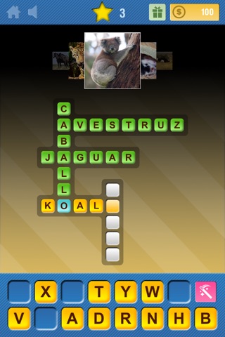 Crosswords & Pics - Animals Edition screenshot 2