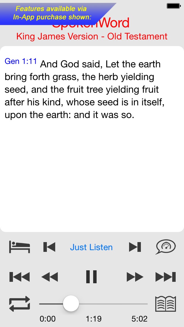 SpokenWord Audio Bible - King James Old Testamentのおすすめ画像4