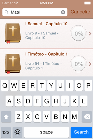 Portuguese Bible Audio mp3 Pro screenshot 4