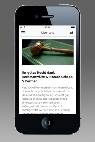 Rechtsanwälte Schapp & Partner screenshot 2