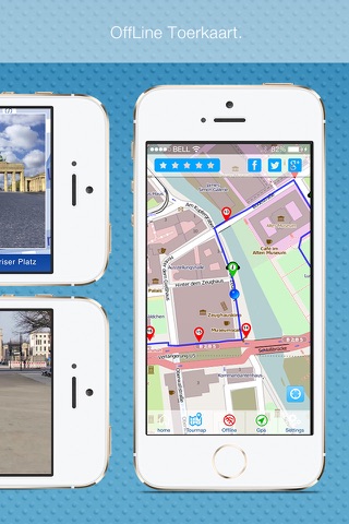 Berlijn gids „Regeringswijk“  GPS wandeltocht  met offline kaart – SD screenshot 3
