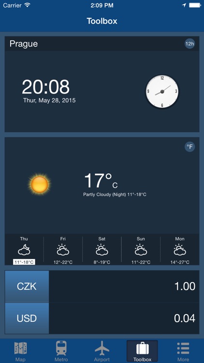 Prague Offline Map - City Metro Airport screenshot-3