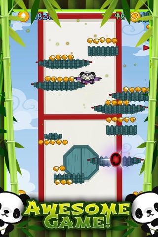 Cute Pet Panda Jumping Adventure Game FREE screenshot 2