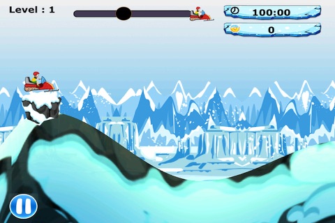 Snowmobile Moto Mayhem - Xtreme Snow Sled Downhill Racing PRO screenshot 2