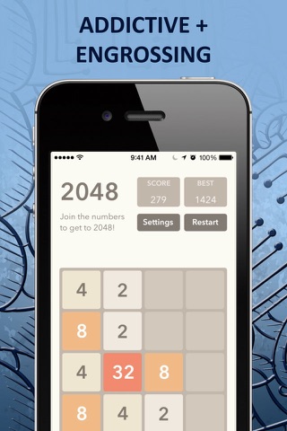 2048 Puzzle: If You Can Work This, You’re a Genius! screenshot 2