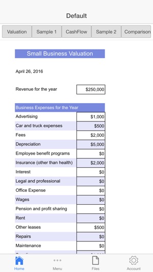 Business Valuation Pro(圖2)-速報App