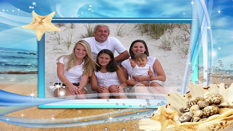 Beach Photo Frames Deluxe