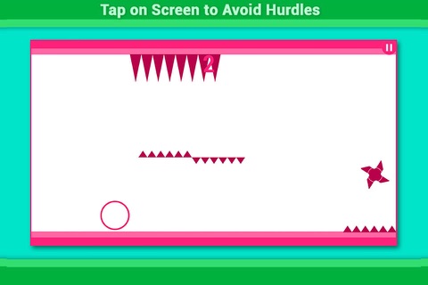 Floating Ball: Avoid the Spikes screenshot 4