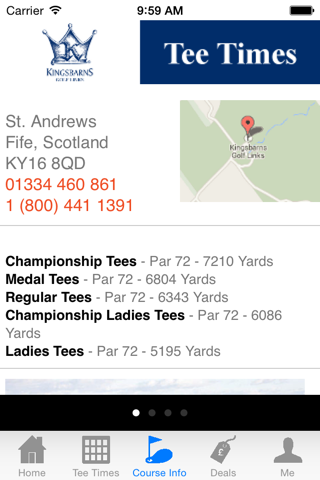 Kingsbarns Golf Tee Times screenshot 3