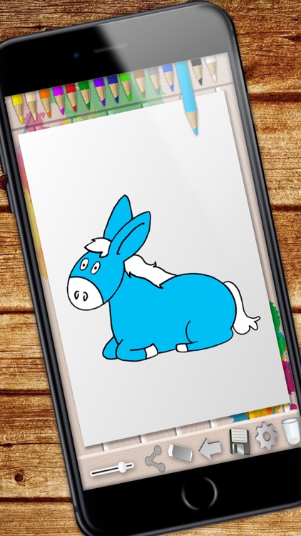 Farm Animals Coloring Book - color and paint pets