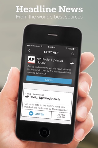 Stitcher for Podcasts screenshot 4