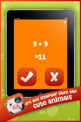 Animal Speed Math Quiz : Speedy Fun With Addition Trainer screenshot 3