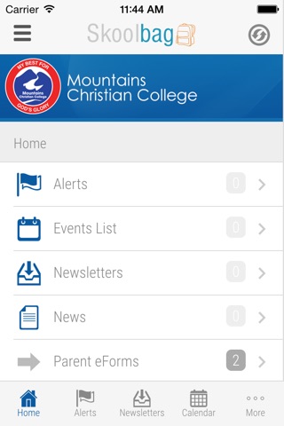 Mountains Christian College - Skoolbag screenshot 2