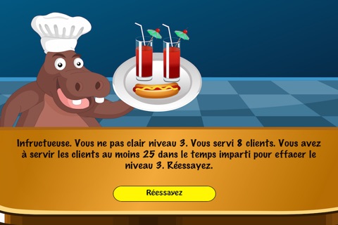 Hippo's Fast Food Restaurant - Free Game For Kids screenshot 3