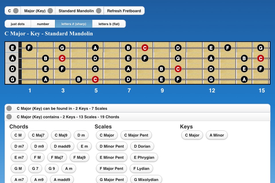 Mandolin Chords screenshot 3