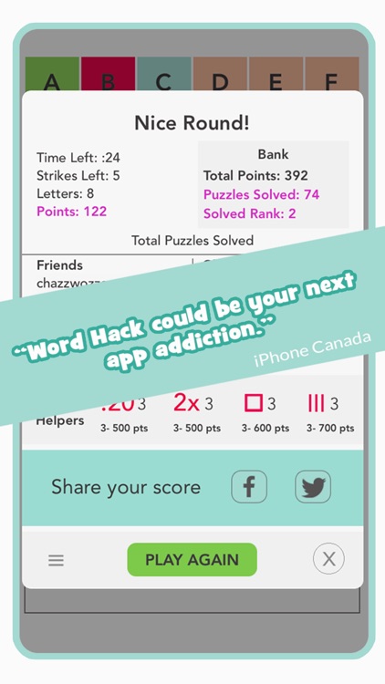 Word Hack - A Colorful Twist to Hangman Puzzles screenshot-3