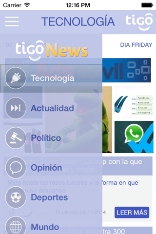 News by Tigo screenshot 2