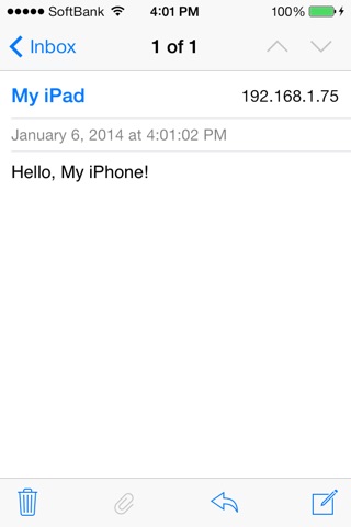 IP Messenger for iOS screenshot 4