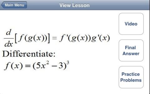 Derivatives 2 : Calculus Videos and Practice by WOWmath.org screenshot 2