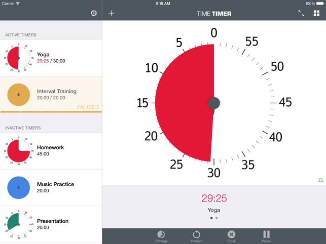 Time Timer: iPad Edition(圖2)-速報App