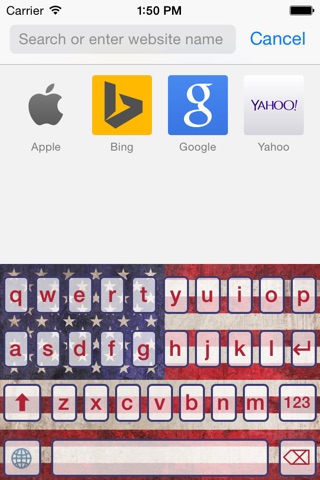 K8 American Keyboard for iOS8 screenshot 3