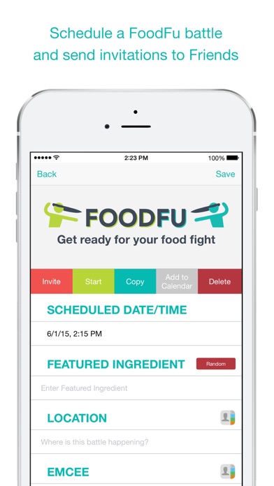 How to cancel & delete FoodFu Cooking Competition from iphone & ipad 1