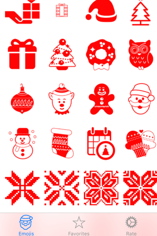 Free Christmas Emojis screenshot 4