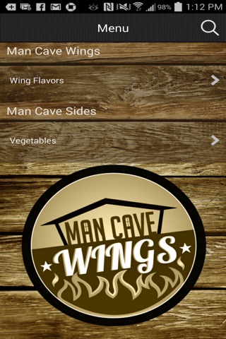 Man Cave Wings screenshot 2