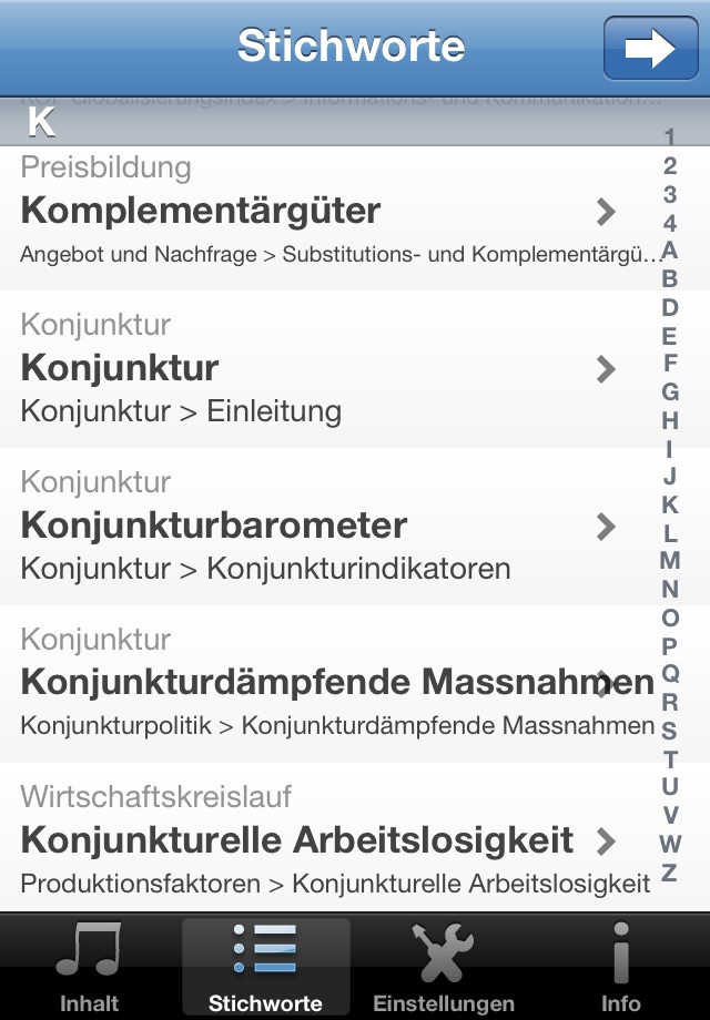 Volkswirtschaftslehre screenshot 3