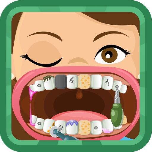 Crazy Dentist Clinic Icon