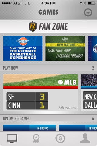 Fan Zone – Don't Just Watch. Play. screenshot 2