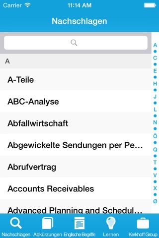 Kerkhoff Consulting Einkaufslexikon screenshot 3