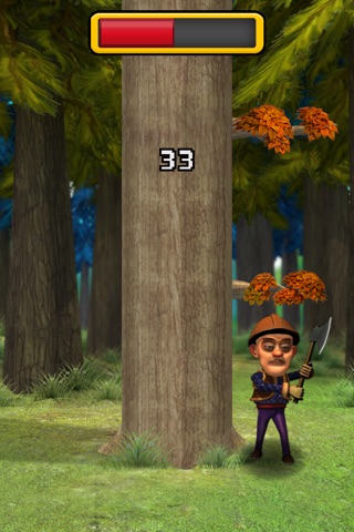 Lumberjack Timber Qiang: The Ultimate Wood Chopper 3D screenshot 2