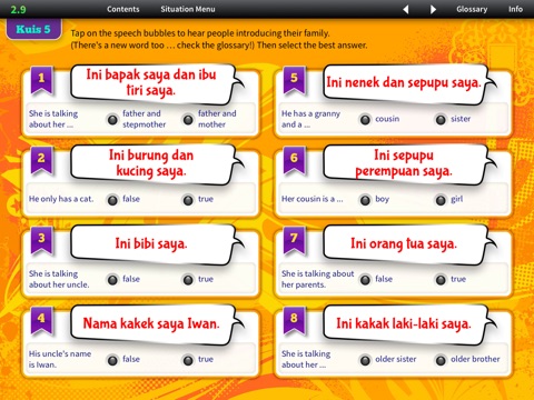 iCan Speak Indonesian Level 1 Module 2 screenshot 2