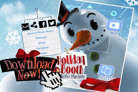 Holiday Booth Photo Machine (Christmas, Hanukah and others!) screenshot 4