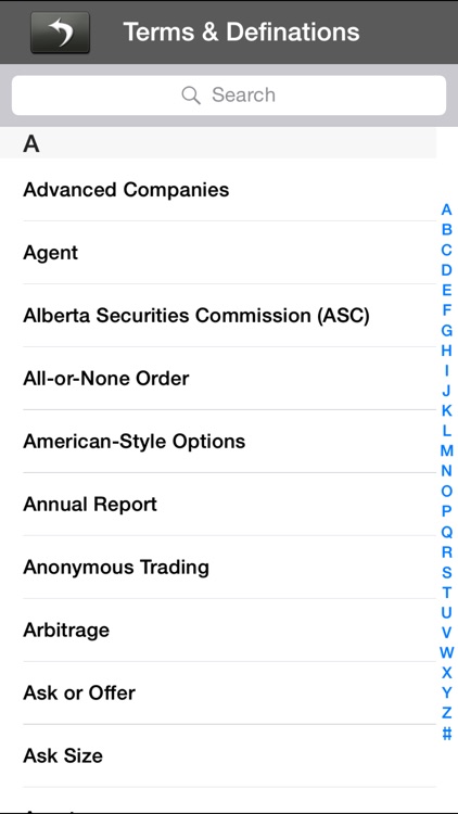 Stock Market Terminology