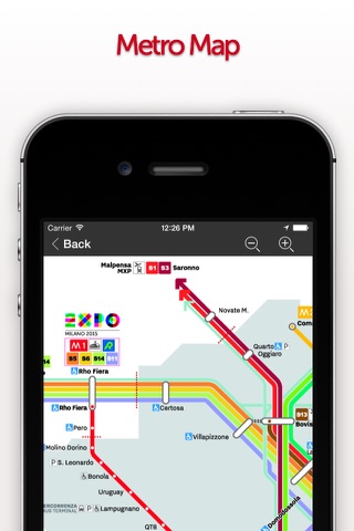 Tourist Pocket Map Milan - Expo, Metro, Hotels and City Information screenshot 4