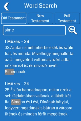 Hungarian Bible Offline screenshot 4