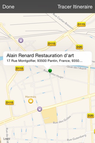 Alain Renard Restauration d'art screenshot 2