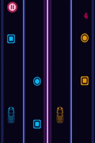 A High Intensity Neon Race - Fast Car Driving Challenge FREE screenshot 3