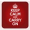 Create your custom KEEP CALM posters, then save or share to social media